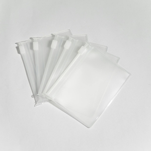 Wholesale Transparent PVC Ziplock Gift Bags for Jewelry Custom Logo Small Zipper Pouch for Necklaces Bracelets Mailing Underwear