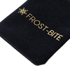 Custom Gold Printing Black Velvet Drawstring Pouch Gift Bag Jewelry Pouch with logo