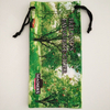 Custom Logo Printed Microfiber Bag Sunglasses Bag Drawstring Pouch Optical Glasses Packing Soft Pocuhes Customized Size Accepted