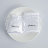In-stock Manufacturer Supplies Silk Satin Drawstring Jewelry Storage Bags Printed logo Dust-proof Small Item Bags