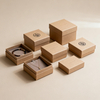 Custom High-End Cardboard Paper Jewelry Packaging Box Hexagon Ring Necklace Bracelet Pendant Jewellery Storage Box