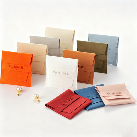 Custom Luxury Unique Recycled Eco Friendly Jewelry Packaging Perfume Box Gift Packaging Display Jewelry Bag Pouch with logo