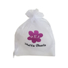 Organza Gift Bag Grey Color or Customized Acceptable Drawstring Recyclable Accept