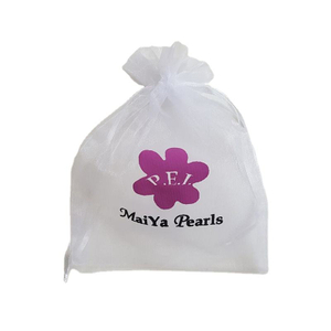 Organza Gift Bag Grey Color or Customized Acceptable Drawstring Recyclable Accept