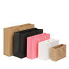 OEM Custom High Quality Kraft Paper Bag Luxury Style for Shoes Packing Custom Printed with Your Logo for Clothing Gift Shopping