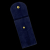 Popular Small Earring Necklace Bracelet Ring Velvet Envelope Flap Jewelry Packaging Pouch Custom Logo Microfiber Jewelry Bag