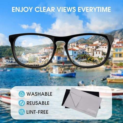 Custom Premium Microfiber Cleaning Cloths for Optics Lenses Screens Cameras Cell Phones Eyeglasses LCD TVs Tablets