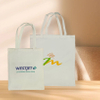 Custom Printing Logo Solid Color Canvas Cotton Tote Bag Canvas Handbag Shoulder Bag Canvas Supermarket Shopping Bag