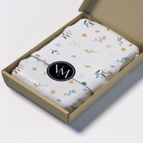 Custom Logo Sticker Label Printing Waterproof Roll Adhesive Round Logo Sticker Synthetic Paper