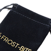 Custom Gold Printing Black Velvet Drawstring Pouch Gift Bag Jewelry Pouch with logo