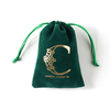 Custom Colorful Pouches Velvet Jewelry, Custom Size Small Packaging Drawstring Customized Jewelry Pouch with logo