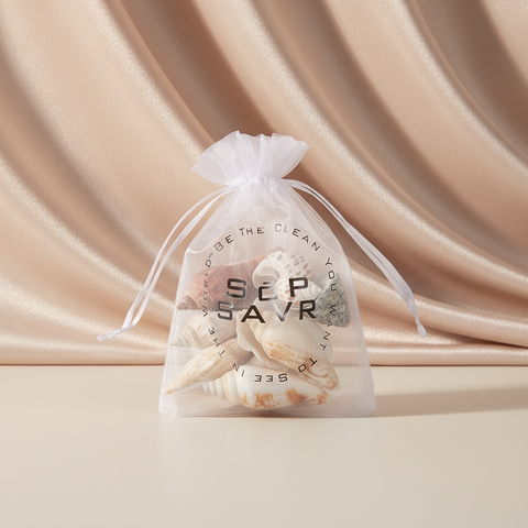 Custom Printing Logo Mesh Organza Pouch Jewelry Bags Small Drawstring Gift Bags Packaging Organza Bags Wholesale